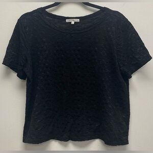 4 for $25 🍒 Ivy Rose Black Lace Women Crop Top Size 1x